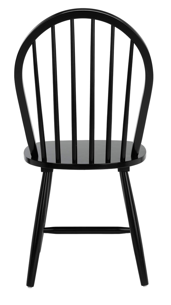 Windsor Farmhouse Dining Chairs Set of 2 – Spindle Back Solid Wood