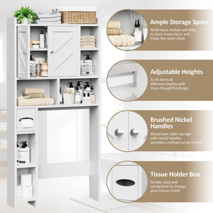 Over Toilet Storage Cabinet with Adjustable Shelf