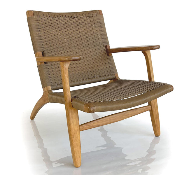 Teak Wood Midcentury Club Lounge Chair