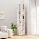6-Tier 360° Rotating Bookshelf Tower