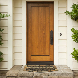 Rubber Outdoor Doormat with Non-Slip Backing