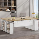 63" Adjustable Standing Desk with Storage & Power Outlets