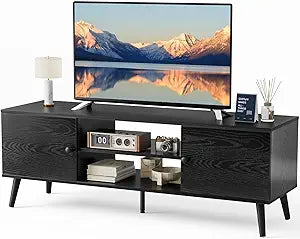 TV Stand for 55 60 Inch TV with Storage Cabinets