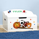 Kids Personalized Toy Box with Soft-Close Lid
