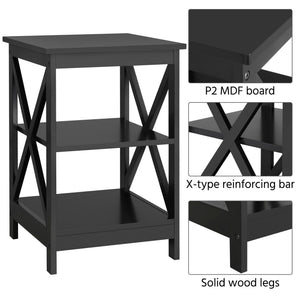 Lift Top Coffee Table & End Table Set – 3-Piece Living Room Table Set