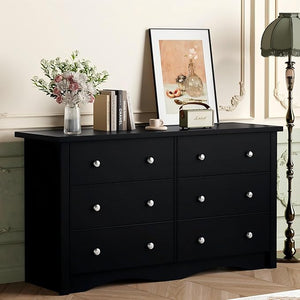 6-Drawer Dresser with TV Stand