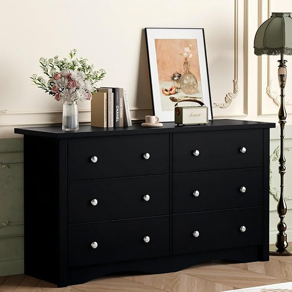 6-Drawer Dresser with TV Stand