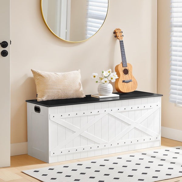 Extra Large Storage Chest with Safety Hinges & Rivets