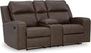 Reclining Loveseat with Console & Cup Holders