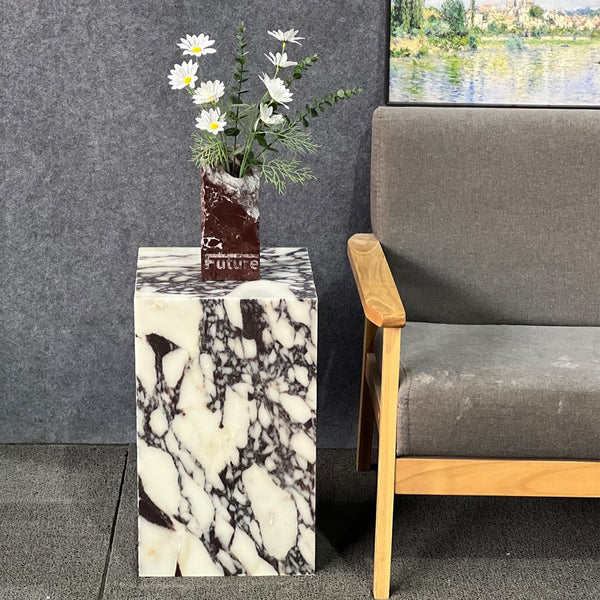 Marble Side Table – Square End Table