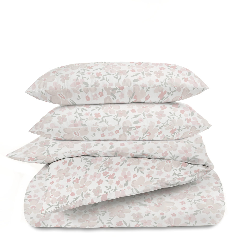 Kids Organic Cotton Duvet Cover Set – Reversible, Soft & Breathable