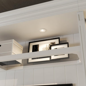 Entertainment Center with LED Light & Dual Bookcases, 101.7" TV Stand