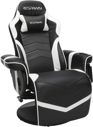 Gaming Recliner Chair with Footrest and Lumbar Support