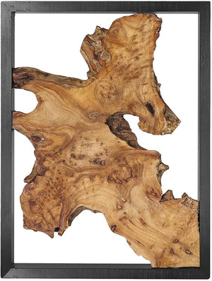 Natural Wood Wall Art – Handcrafted Rustic Hanging Sculpture