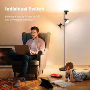 36W LED Tree Floor Lamp with Remote & Touch Control