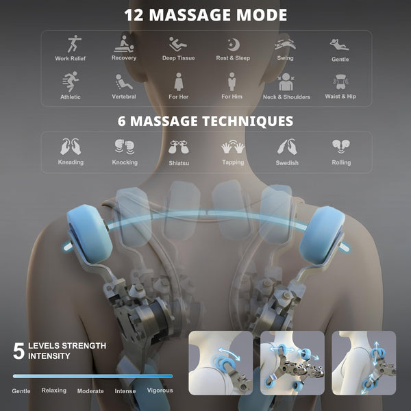 3D Full Body Massage Chair with Zero Gravity & SL Track