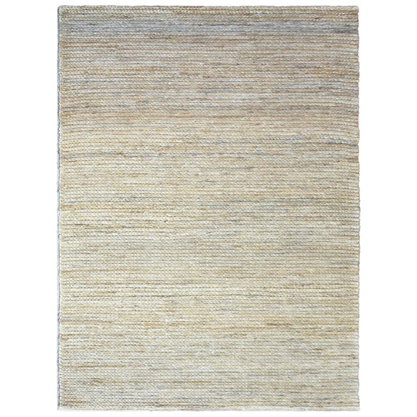 Hand-Knotted Jute Area Rug — Natural Fiber, Indoor & Outdoor