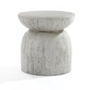 Round MgO Side Table Indoor Outdoor