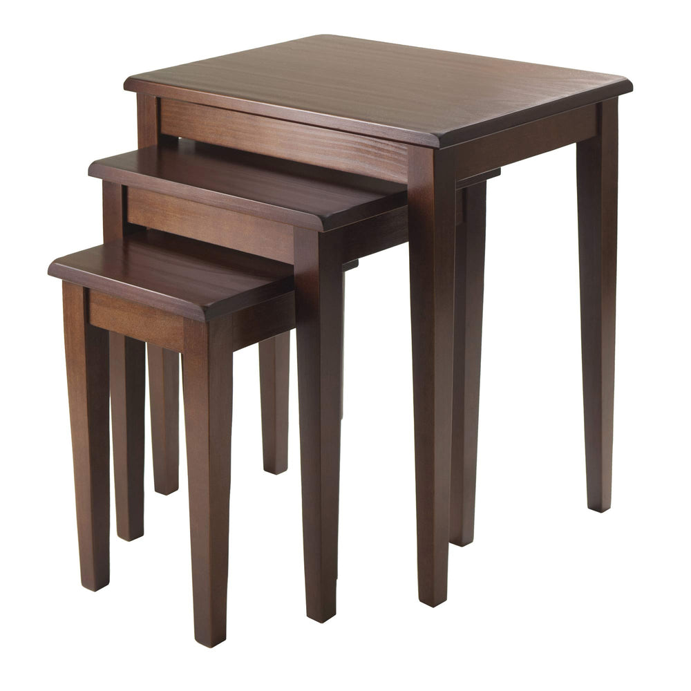 Nesting Accent Tables, Walnut, Set of 3