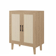 Rattan Door Buffet Cabinet Sideboard