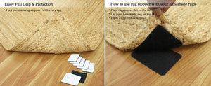 Handmade Braided Jute Runner Rug – 2'6" x 24'