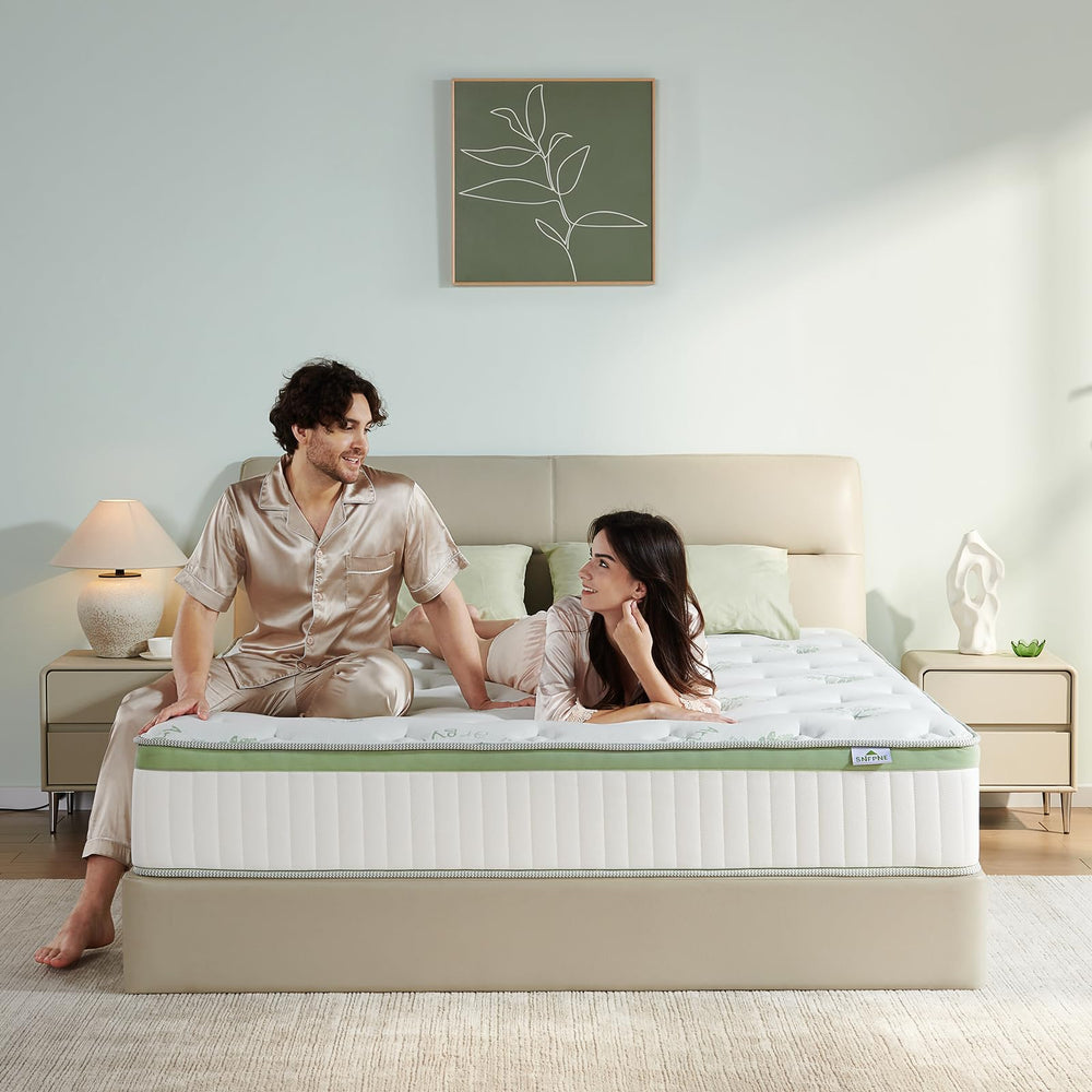 10 Inch Full Size Hybrid Mattress – Memory Foam & Pocket Spring