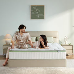 10 Inch Full Size Hybrid Mattress – Memory Foam & Pocket Spring