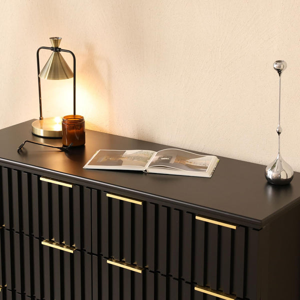 Modern Fluted 3-Piece Bedroom Set