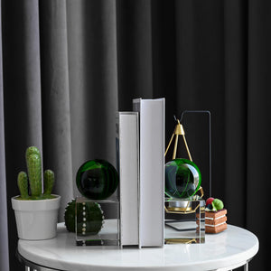 Crystal Bookends Set of 2 with Gift Box