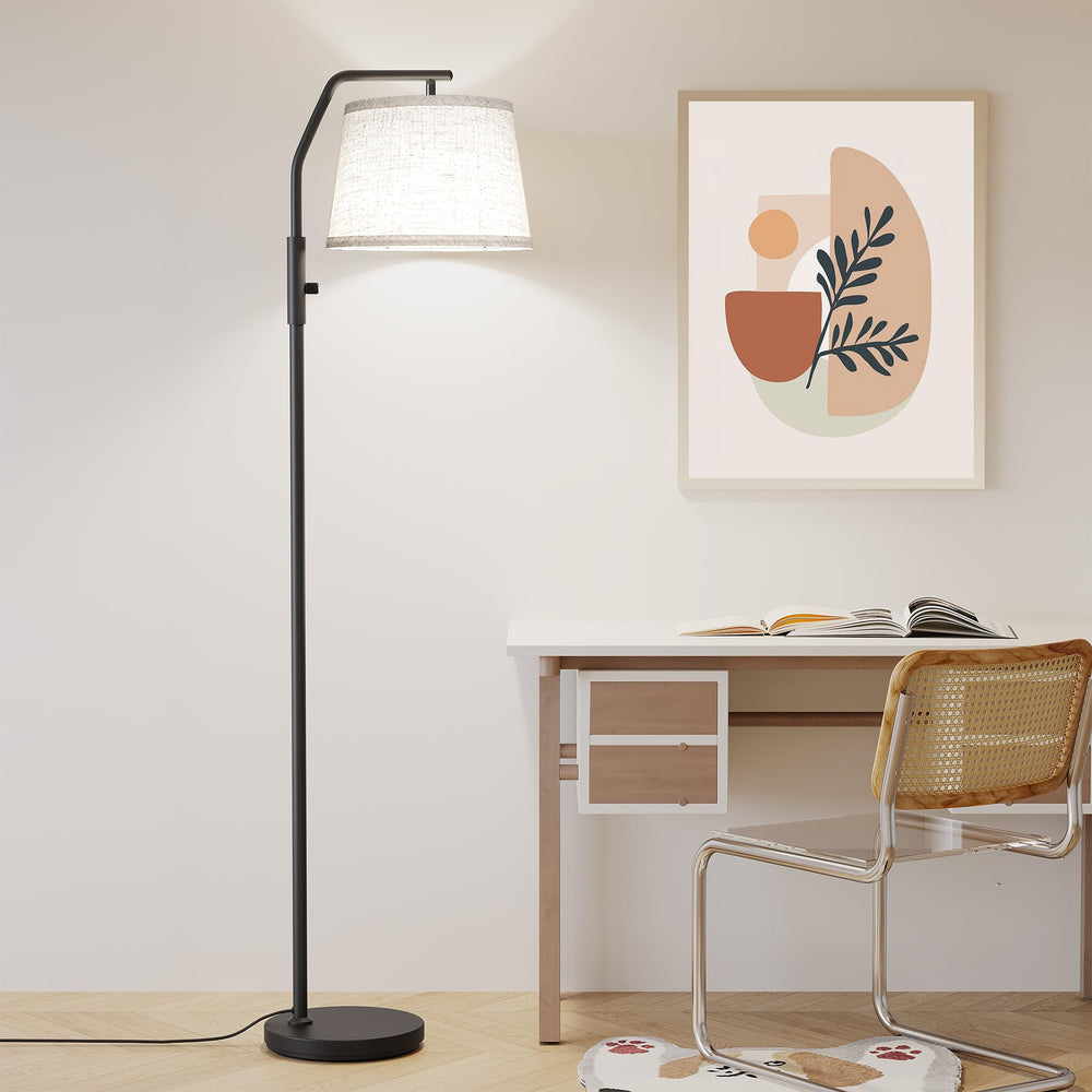 Dimmable Arc Floor Lamp with Adjustable Head – 9W LED
