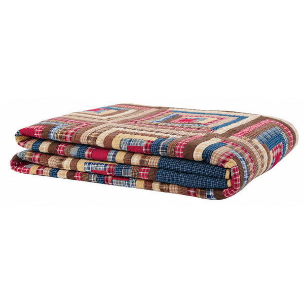 Braxton Tartan Plaid Hand-Quilted Bedspread