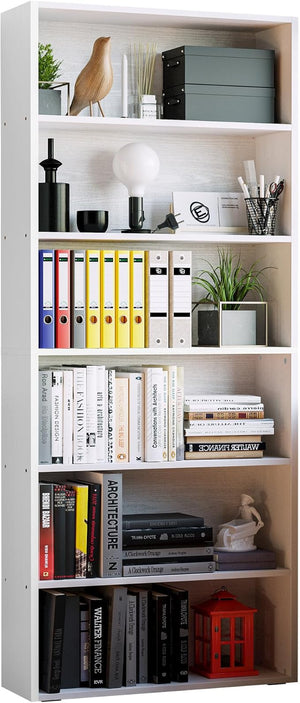 6-Tier Floor Standing Bookcase