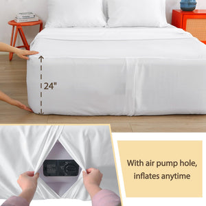 Air Mattress Sheet Set – Deep Pocket Fitted Sheets for 16–24 Inch Air Beds