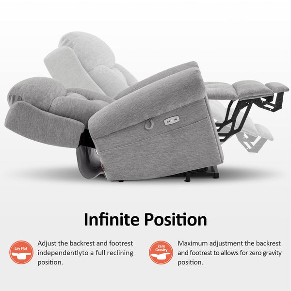 Power Lift Recliner Chair with Massage & Heating