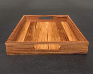 Teak Wood Serving Tray with Handles