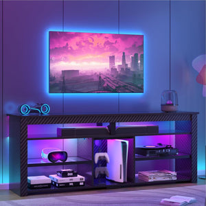 63" LED TV Stand with Storage