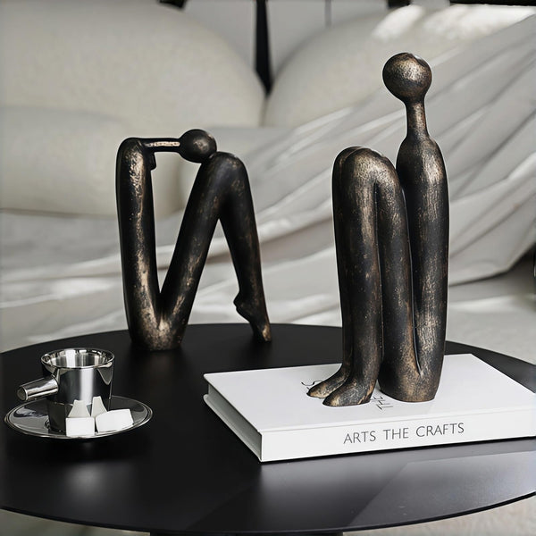 Decorative Resin Bookends Set of 2