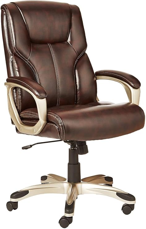 Executive High-Back Office Chair with Adjustable Height & Swivel