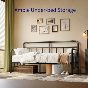 Twin Daybed Frame with Headboard
