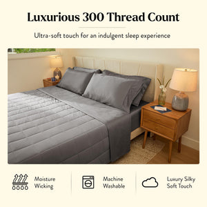All-Season Cotton Duvet Cover – Breathable, Water-Resistant Bedding
