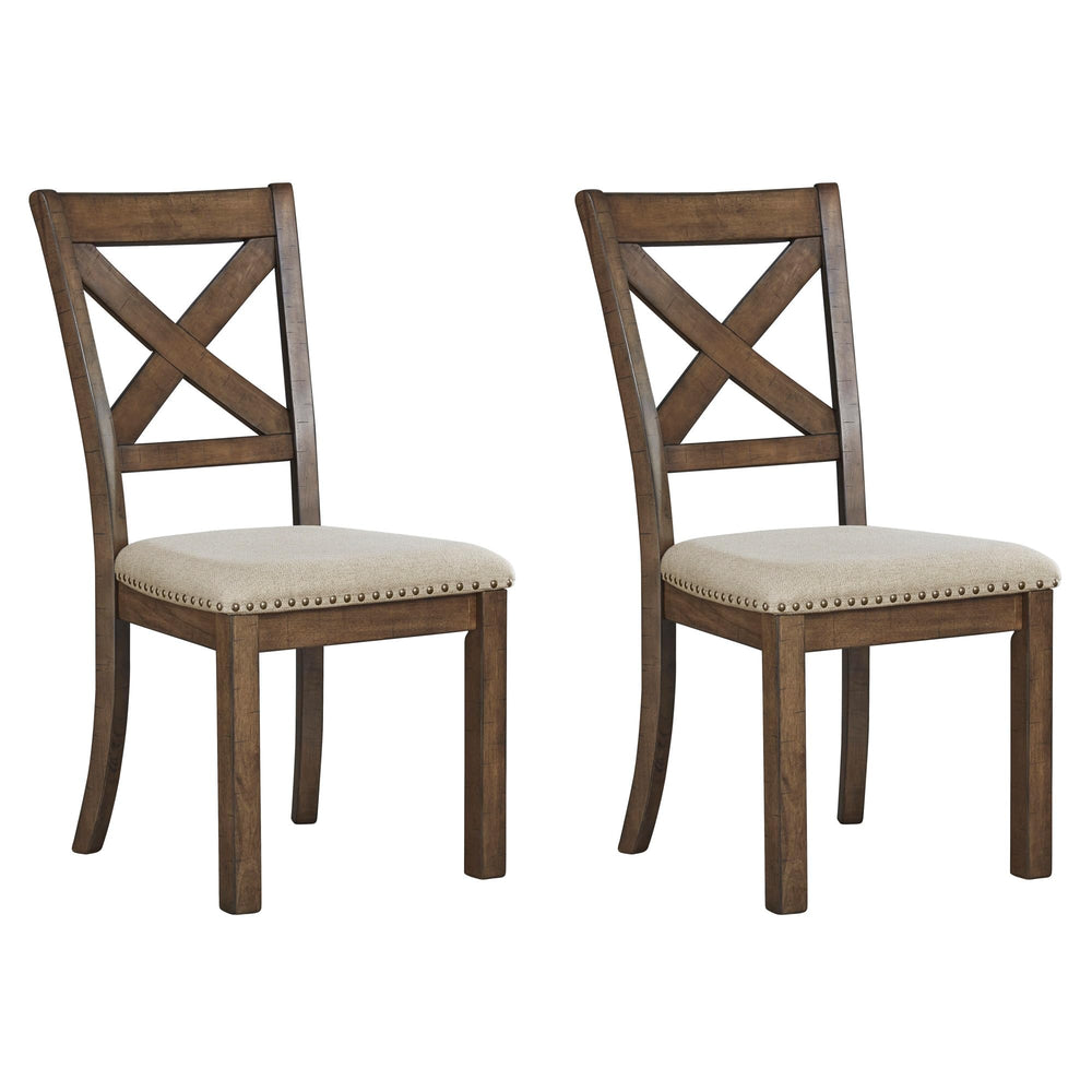 Upholstered Dining Room Chairs Set of 2