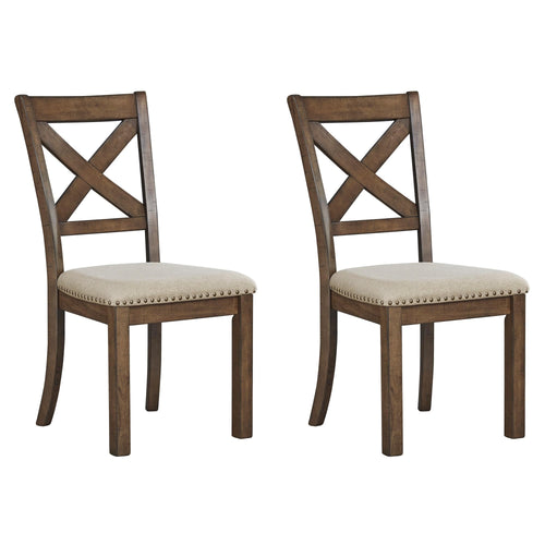 Upholstered Dining Room Chairs Set of 2