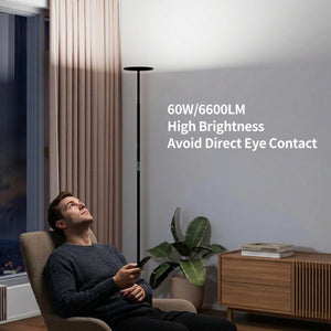60W LED Torchiere Floor Lamp