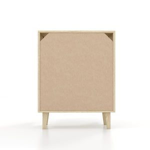 Rattan Door Buffet Cabinet Sideboard