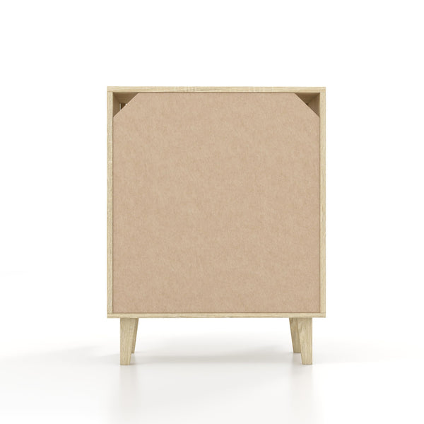 Rattan Door Buffet Cabinet Sideboard