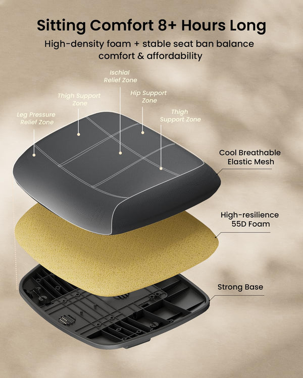 Ergonomic High-Back Mesh Office Chair with Lumbar Support