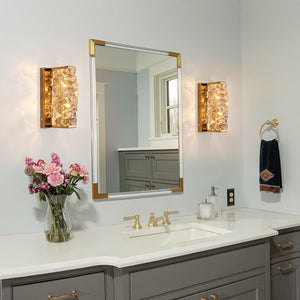 Modern Dimmable LED Crystal Wall Sconce