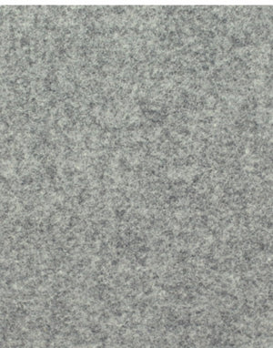Heather Gray Wool Coating Fabric by the Yard