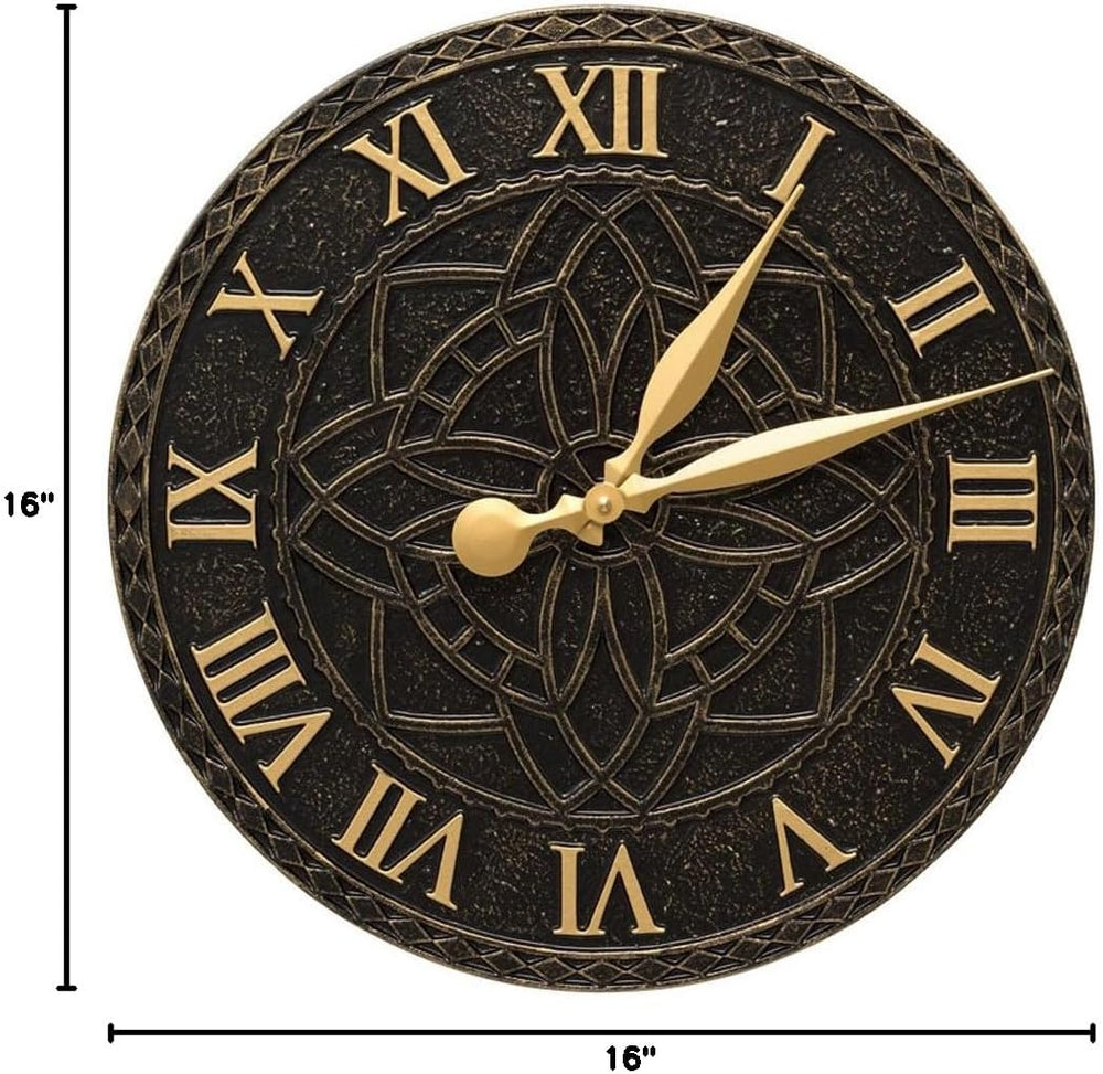 16-Inch Round Analog Wall Clock – Indoor Use