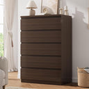 5-Drawer Chest Dresser with Handleless Design